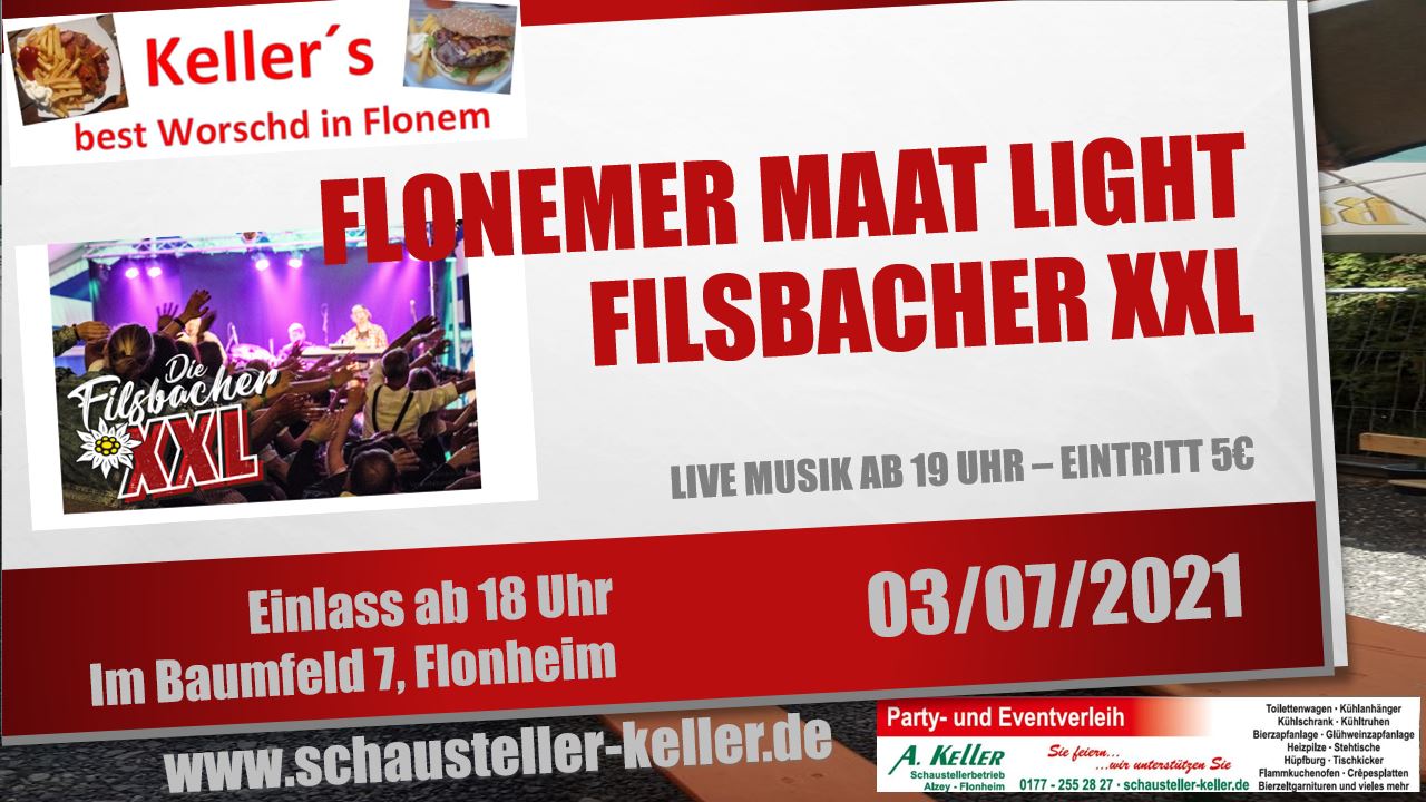 Die Filsbacher XXL live