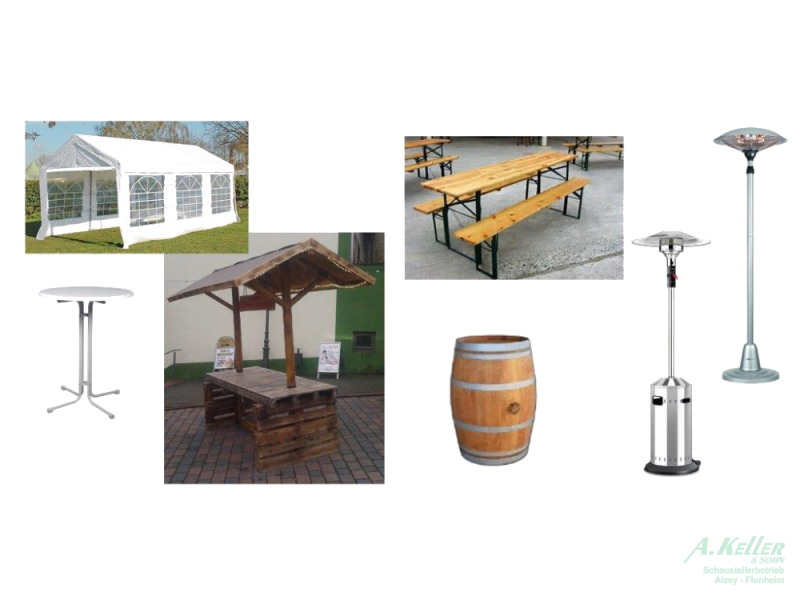 Partyzelte & Festmöbel