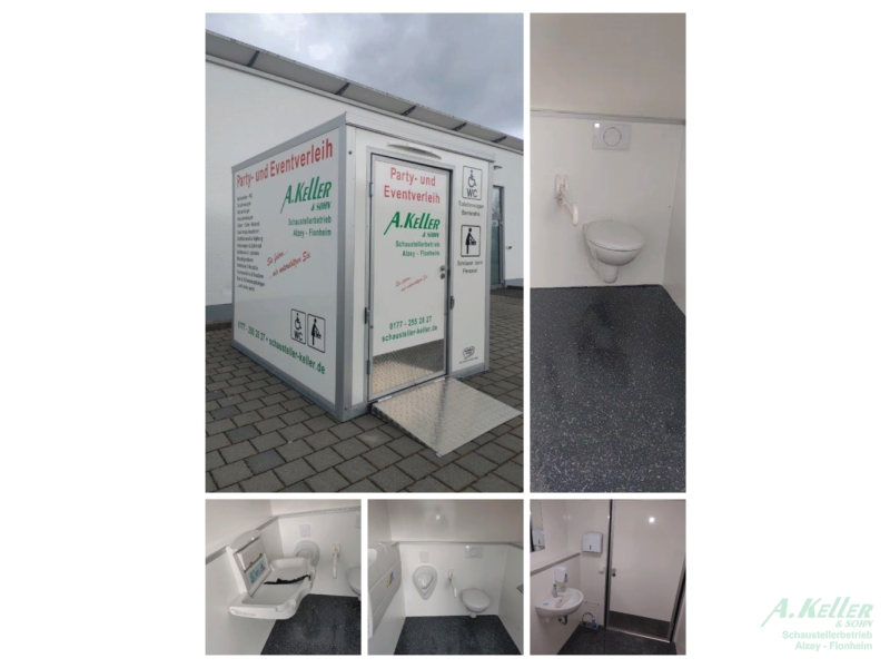 Toilettenwagen barrierefrei